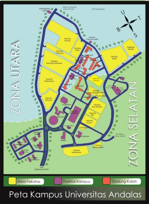 peta kampus